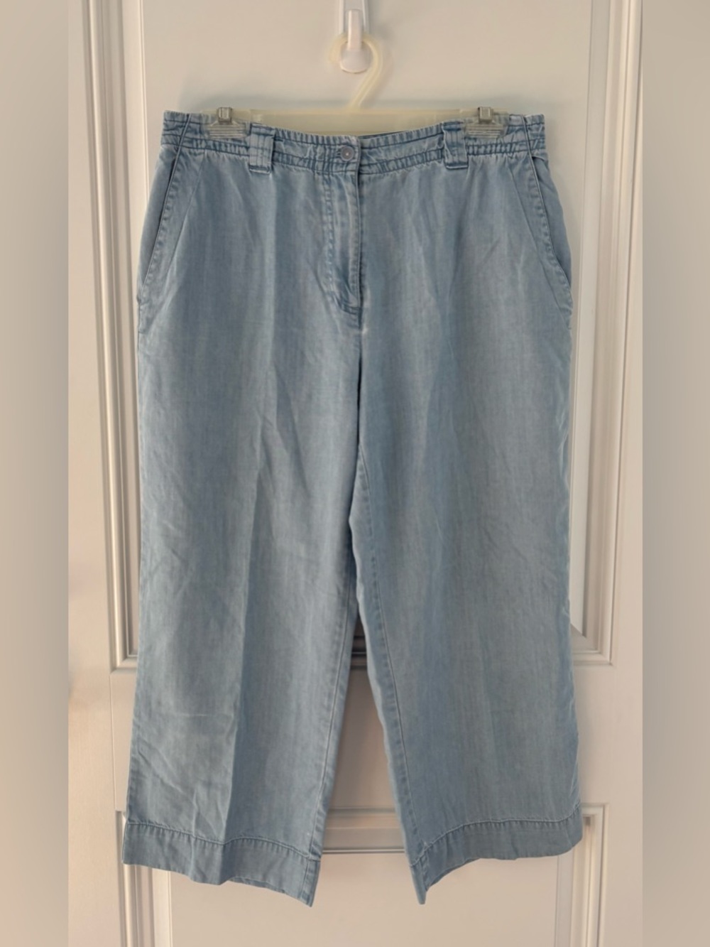 JM Collection Light Blue Casual Pants